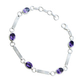 Aria Purple Gemstone Bracelet for Everyday Glam